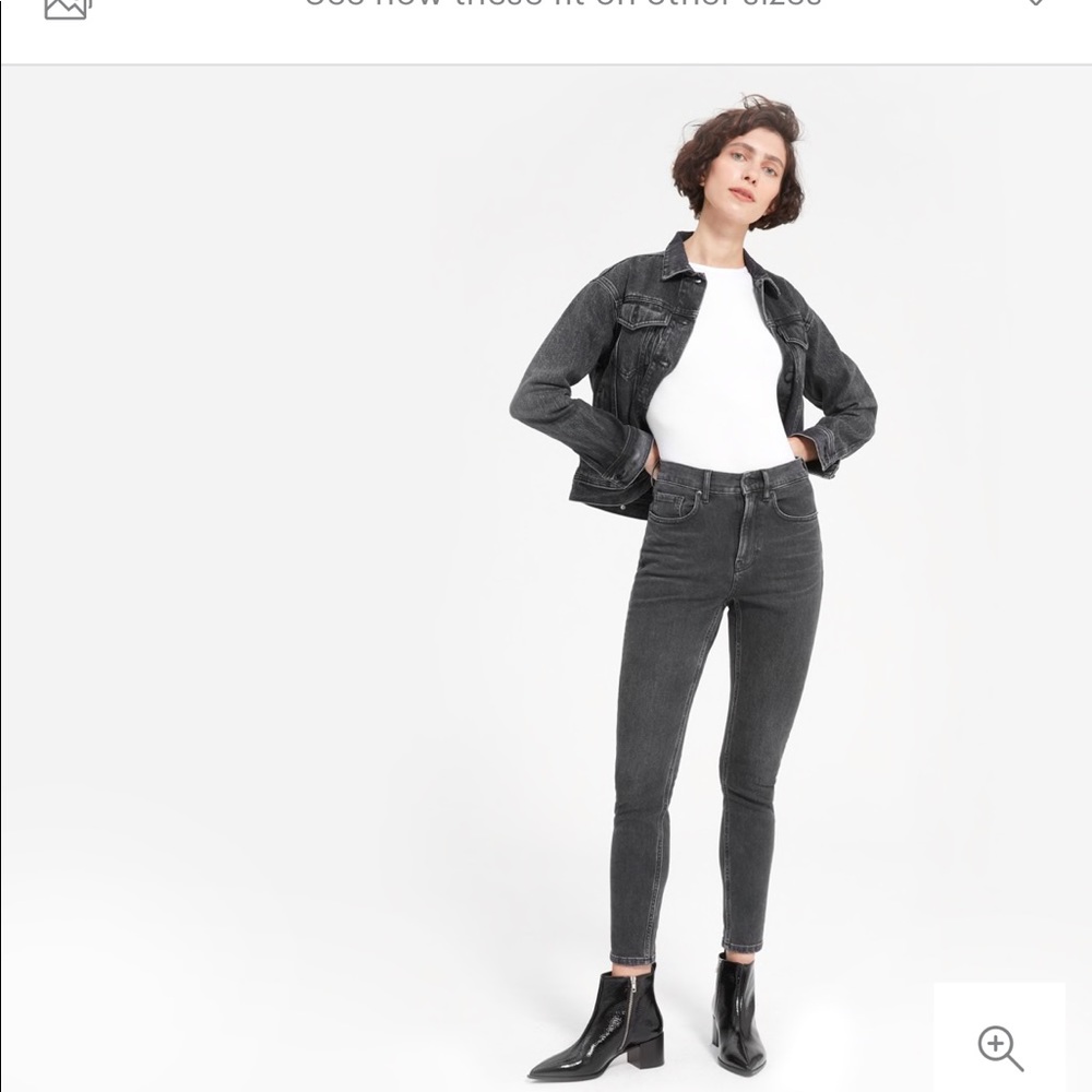 Everlane high rise skinny size 26